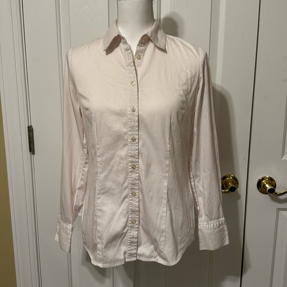 The Limited Classic Women's Cream Dress Shirt - Picture 1 of 9